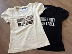 BURBERRY BLUE LABEL Tシャツ 2枚セット 38サイズ