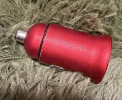 Anker 車シガーソケット用充電器 赤 2ポート