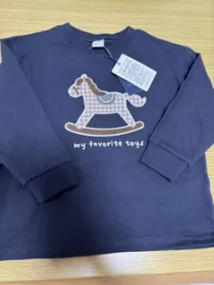 バースディ木馬長袖TシャツcottoliロンT・コトリ・バースデイプルオーバー