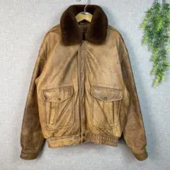 ジャケット首元ファー