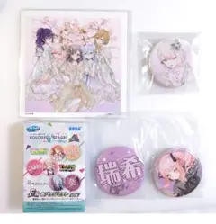 【暁山瑞希】余花にみとれて　CD特典　缶バッジ・ステッカー／くじ　缶バッジセット