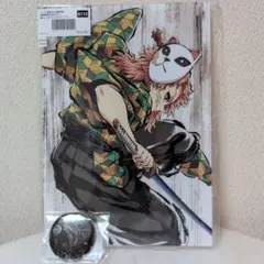 鬼滅の刃　柱稽古編全幕間画WEBSHOPくじ　ビッグアクリルスタンド、缶バッジ