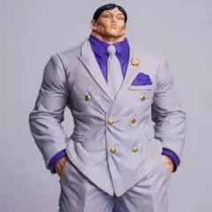 刃牙 花山薫 スーツVer. GKスタチュー フィギュア 約30cm