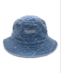 Supreme バケットハット デニム ライトブルー サイズM/L - メルカリ