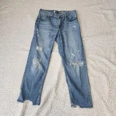 GAP ダメージ デニムパンツ 140