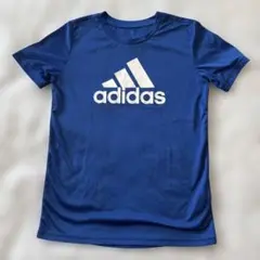 adidas ￼速乾Tシャツ　青　150