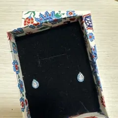 Turkey Design】 天然石 キラキラ ロングデザインピアス - メルカリ