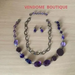 VENDOME BOUTIQUE◎ネックレス&ピアス