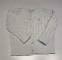 Ralph Lauren ホワイト カーディガン