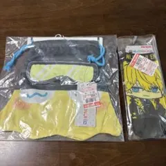 にじさんじEN ダイカット巾着 靴下 サニー・ブリスコー