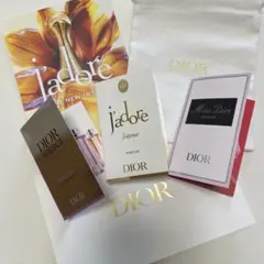 Dior 香水 サンプル 3点セット 巾着付