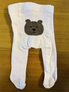 baby gap ベビータイツ 0-12m ピンク クマ