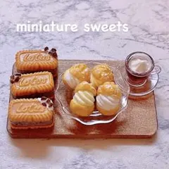 Lotasビスケットチョコサンド＆スイーツセット　フェイクフード　クリスマス