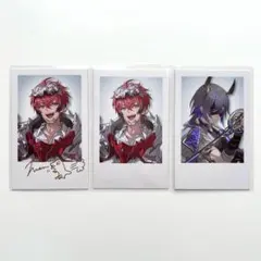 にじさんじ 赤城ウェン 小柳ロウ チェキ風カード デビュー