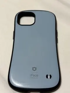 iFace iPhone14用ケース くすみブルー