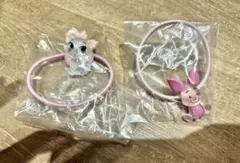 ディズニーキャラクター Twinkle ゴム　ヘアゴム　マリー　ピグレット