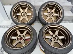 RAYS VOLKRACING TE37V 10thANNIVERSARY 4本のサムネイル