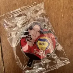 バレーボール男子日本代表うちわアクリルチャーム 永露元稀選手