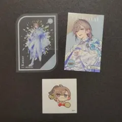 にじさんじ8周年グッズ 叶 ステッカー メタルカード クリアカード