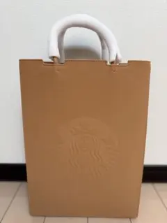 STARBUCKS 2WAYレザートートバッグ