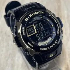 目玉価格【反転液晶ブラック×ゴールド美品】G-SHOCK G-7700G 完動品
