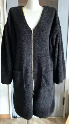 しまむら★ファスナーボアコートジャケット