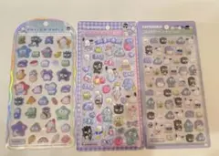 ボンボンドロップシール　サンリオ　ハピダンブイ　ハンギョドンミニコットンパフィー