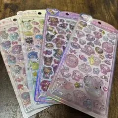 正規品　うるちゅるポップシール サンリオキャラクターズ　マイメロ　日焼け　4枚