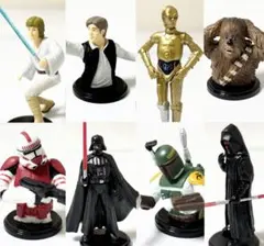 【半額】【新品】 スターウォーズ チョコエッグ フィギュア8体セット