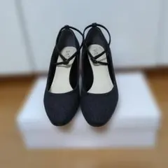 unity パンプス ブラック 24cm