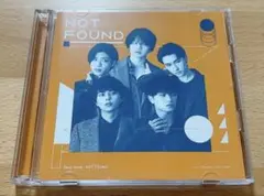 timelesz Sexy Zone NOT FOUND 初回限定盤B