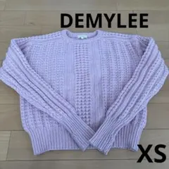 DEMYLEE 薄いピンク ニットセーター XS