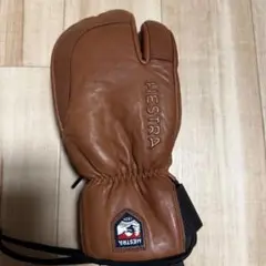 Hestra ブラウン ミトングローブ　左手のみ