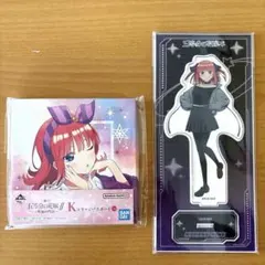 五等分の花嫁 アクリルスタンド キャンバスボード　中野二乃　２点セット