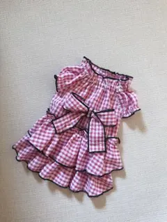 No.625•626 犬服ハンドメイド バックオープンワンピース | Mercari