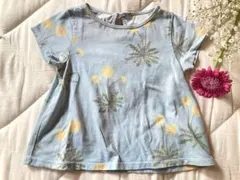 Design T-shirts Store graniph 花柄Tシャツ 90のサムネイル