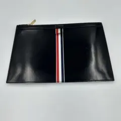 美品】THOM BROWNE トムブラウン キャンバス クラッチバッグ ポーチ