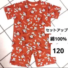 パウパトロール　マーシャル　セットアップ　総柄　Tシャツ　120　1点のみ