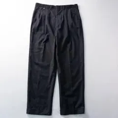 ビンテージ古着90s 2タック サスペンダー トラッド レトロ ワイドスラックスのサムネイル