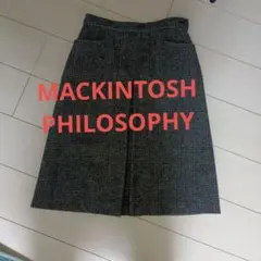 MACKINTOSH PHILOSOPHY チェック柄プリーツスカートのサムネイル