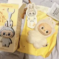 ラブブ Pin for love ぬいぐるみペンダント A
