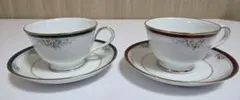 値下げ【ノリタケNoritake】ティーカップ・ソーサー ヴィラヘブン 2客