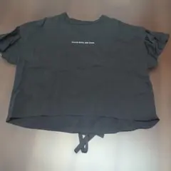 スコットクラブ購入　FENNEL ロゴTシャツ ブラック フリルのサムネイル