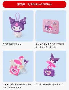 マクドナルド ハッピーセット クロミ