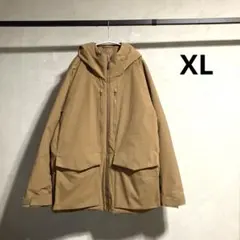 美品 ユニクロ ハイブリッドダウンパーカ 3Dカット ブラウン XL