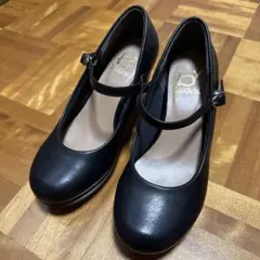 by あしながおじさん ストラップパンプス ブラックのサムネイル