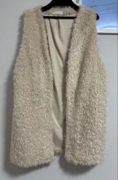 SHOO LA RUE フェイクファー ジレベスト シューラルー