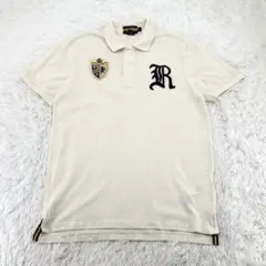 Ralph Lauren RUGBY ポロシャツ ロゴ刺繍 アイボリー Mのサムネイル