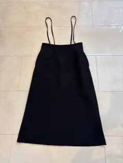 NATURAL BEAUTY BASIC ストラップ付　タイトスカート M