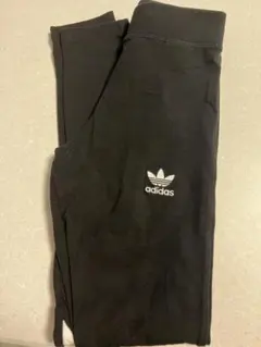値下げ！adidas ブラック タイツ コットン93% XSサイズのサムネイル